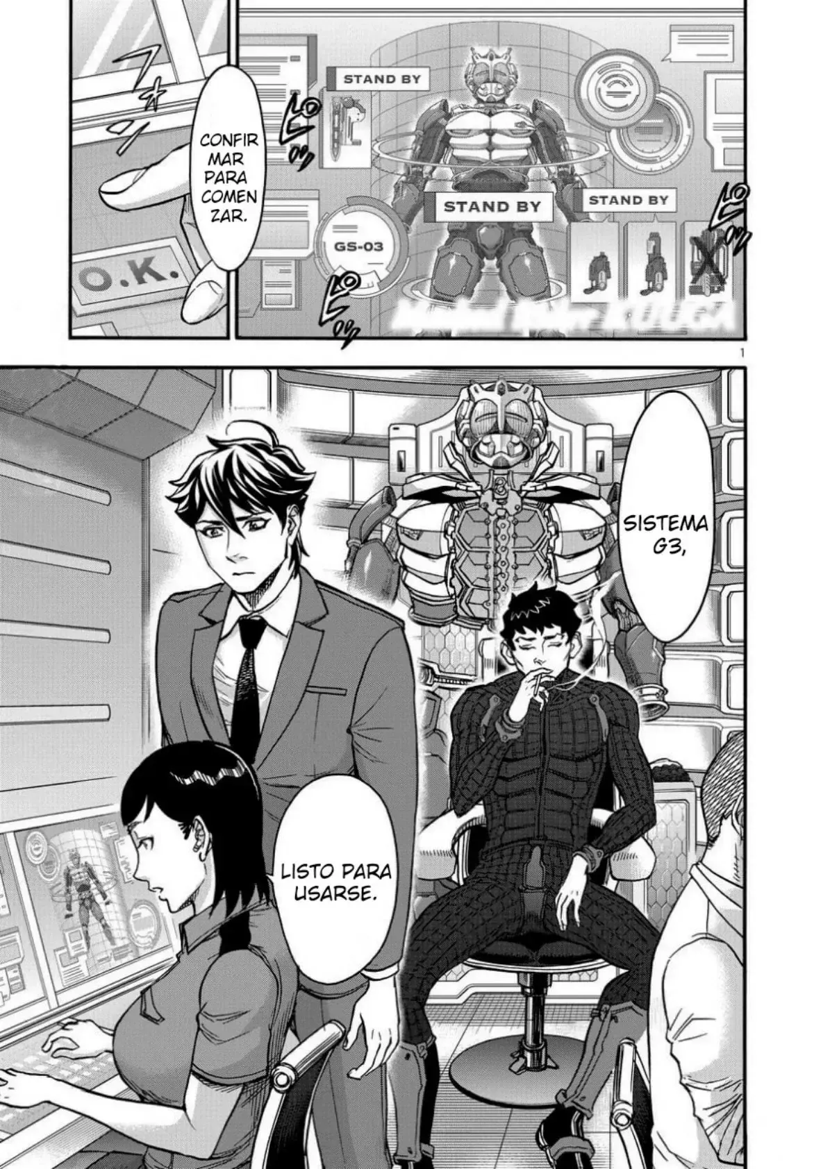 Kamen Rider Kuuga Capítulo 70 en Línea - página 1