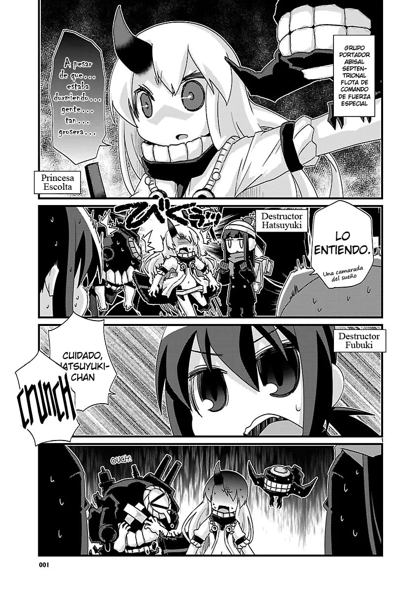 Kantai Collection 4-koma Comic: Fubuki- Ganbarimasu! Capítulo 165 en Línea - página 1