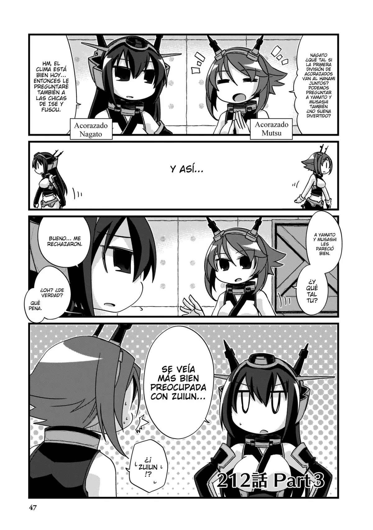 Kantai Collection 4-koma Comic: Fubuki- Ganbarimasu! Capítulo 212.2 en Línea - página 1
