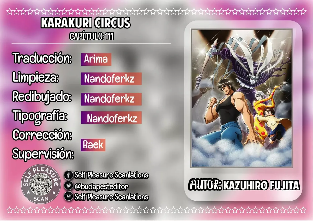 Karakuri Circus Capítulo 111 en Línea - página 1