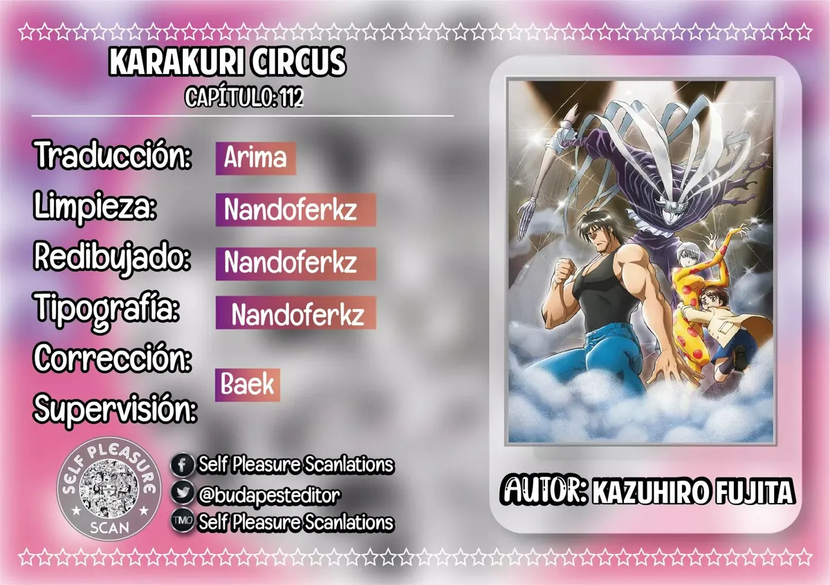 Karakuri Circus Capítulo 112 en Línea - página 1