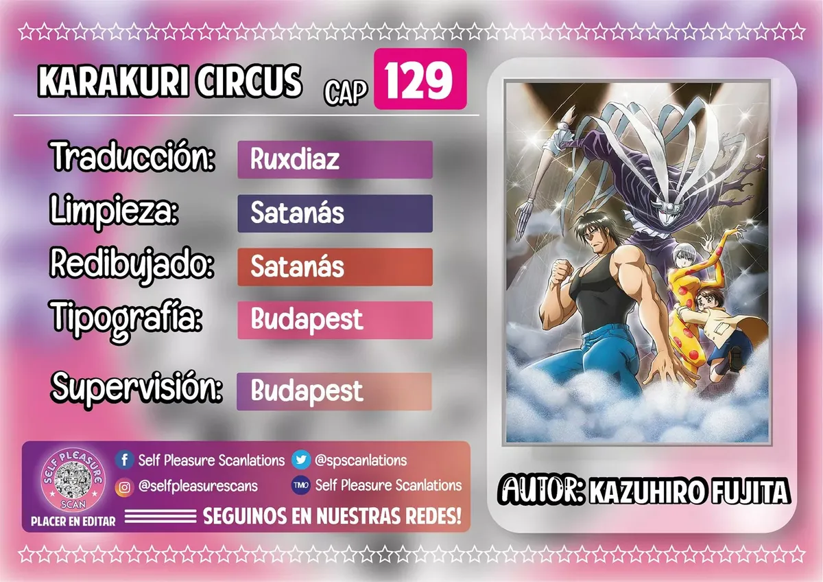 Karakuri Circus Capítulo 129 en Línea - página 1