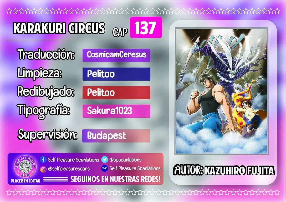 Karakuri Circus Capítulo 137 en Línea - página 1