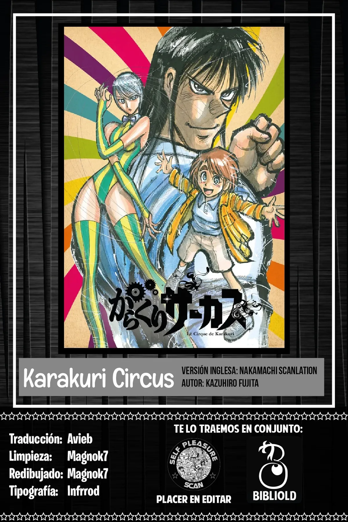 Karakuri Circus Capítulo 180 en Línea - página 1
