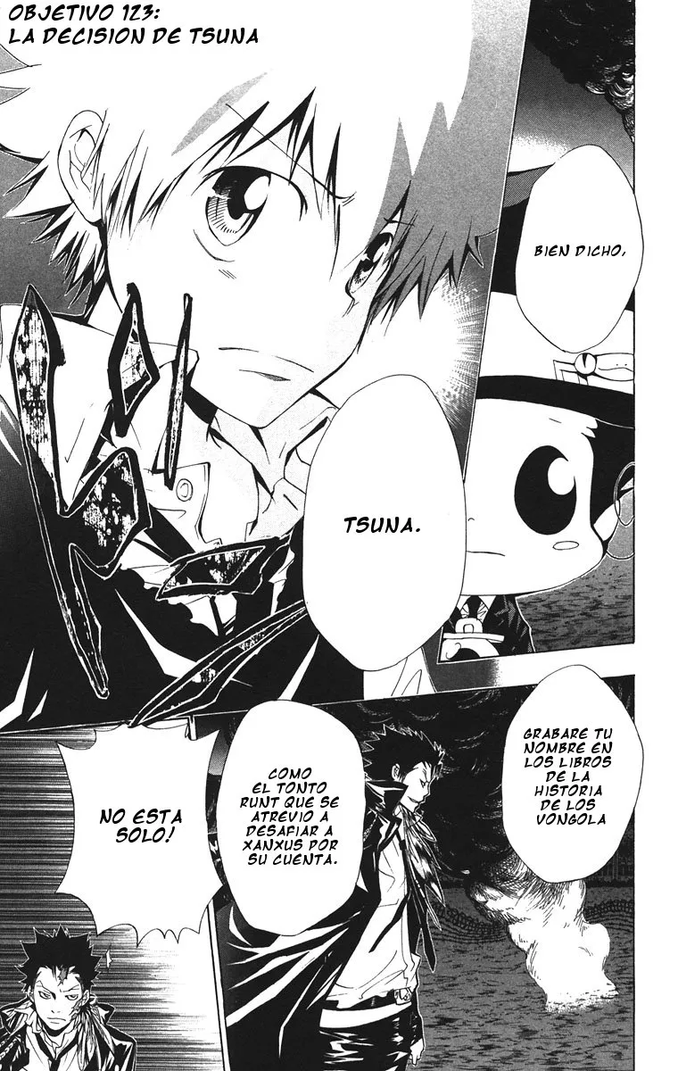 Katekyo Hitman Reborn! Capítulo 123 en Línea - página 1