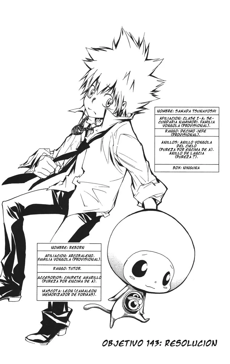 Katekyo Hitman Reborn! Capítulo 143 en Línea - página 1