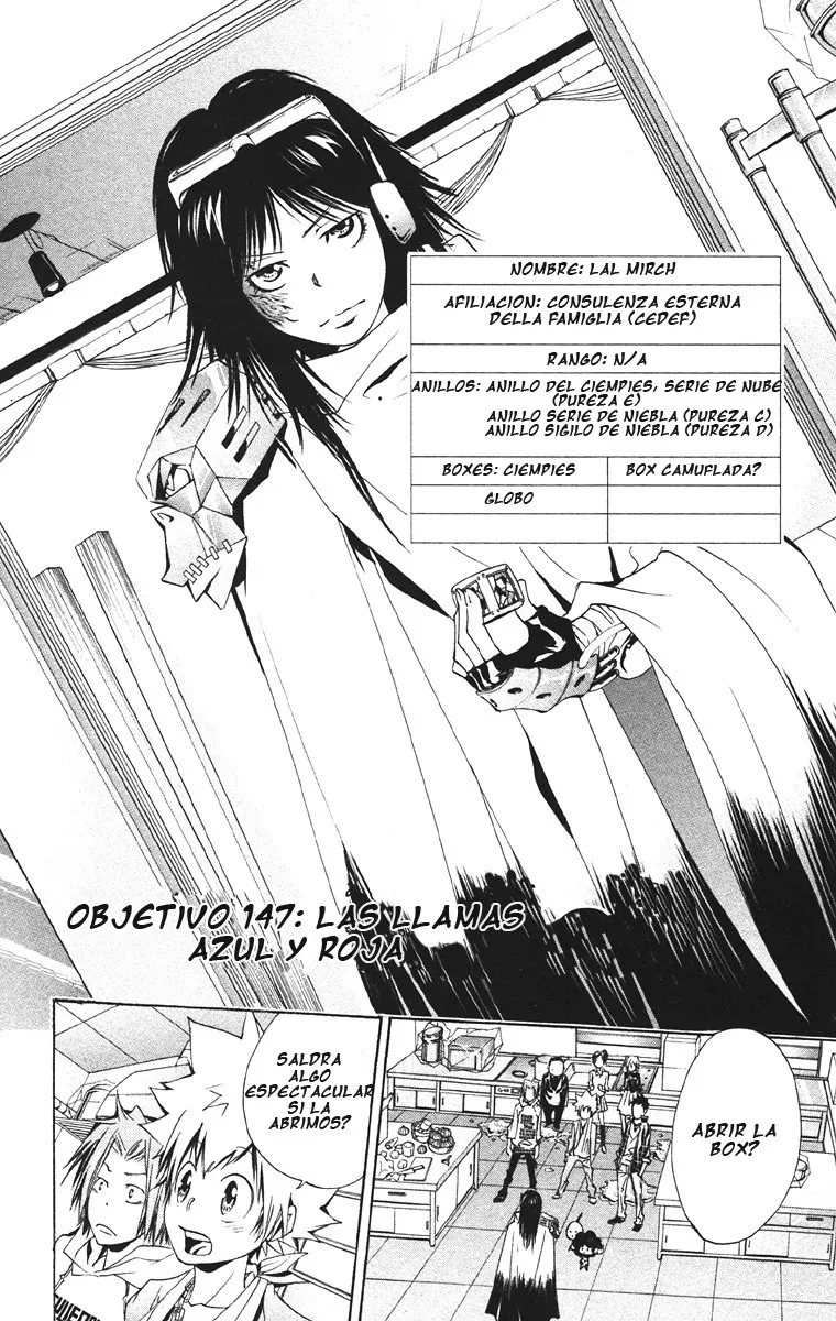 Katekyo Hitman Reborn! Capítulo 147 en Línea - página 1