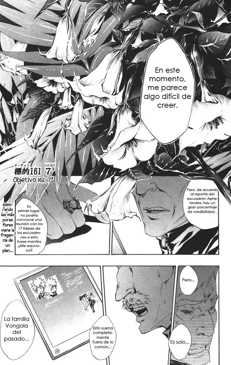 Katekyo Hitman Reborn! Capítulo 161 en Línea - página 1