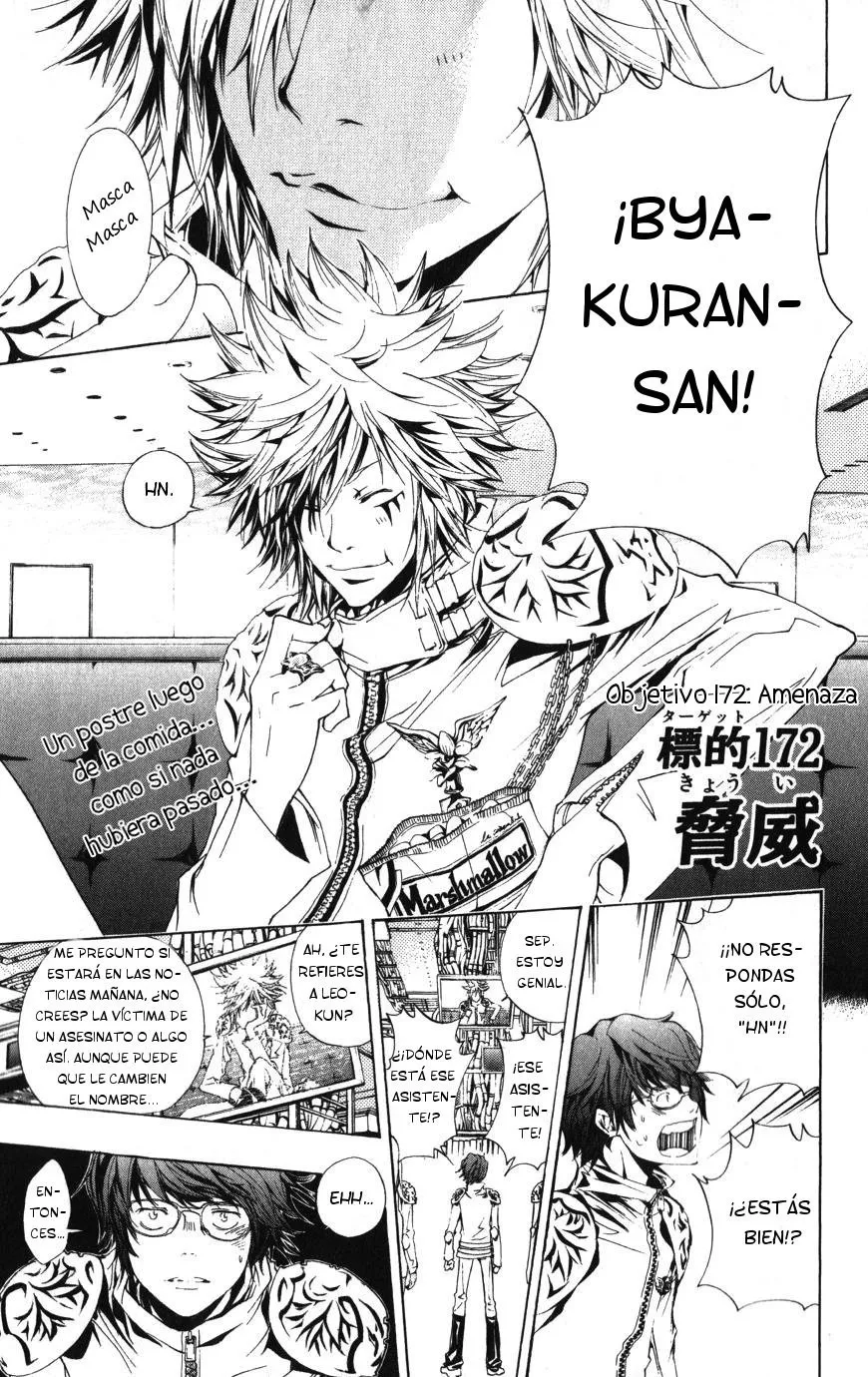Katekyo Hitman Reborn! Capítulo 172 en Línea - página 1