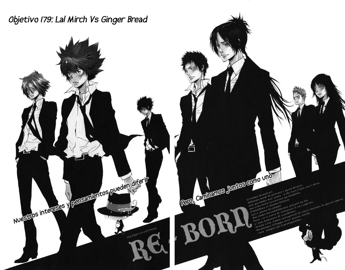 Katekyo Hitman Reborn! Capítulo 179 en Línea - página 1