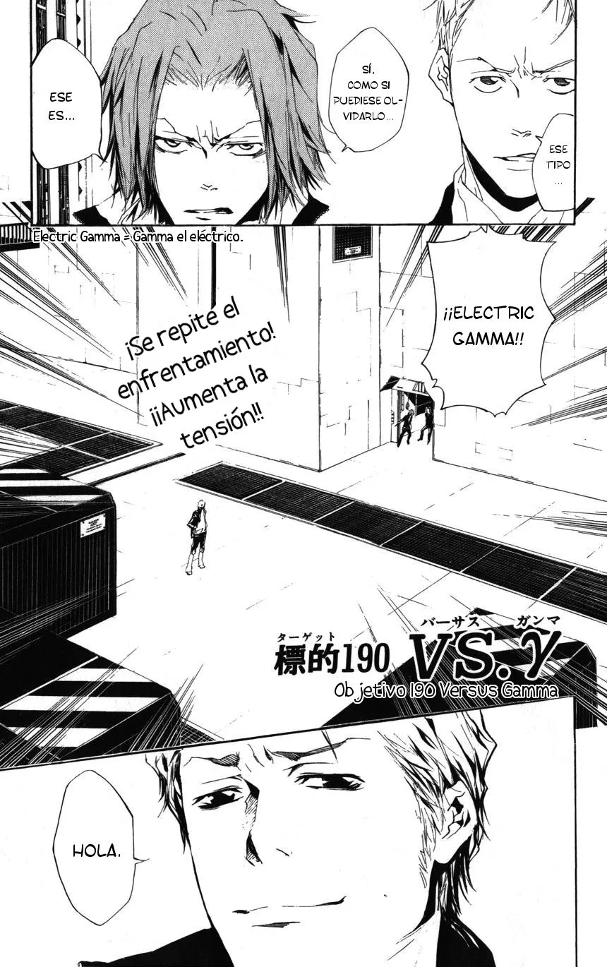 Katekyo Hitman Reborn! Capítulo 190 en Línea - página 1