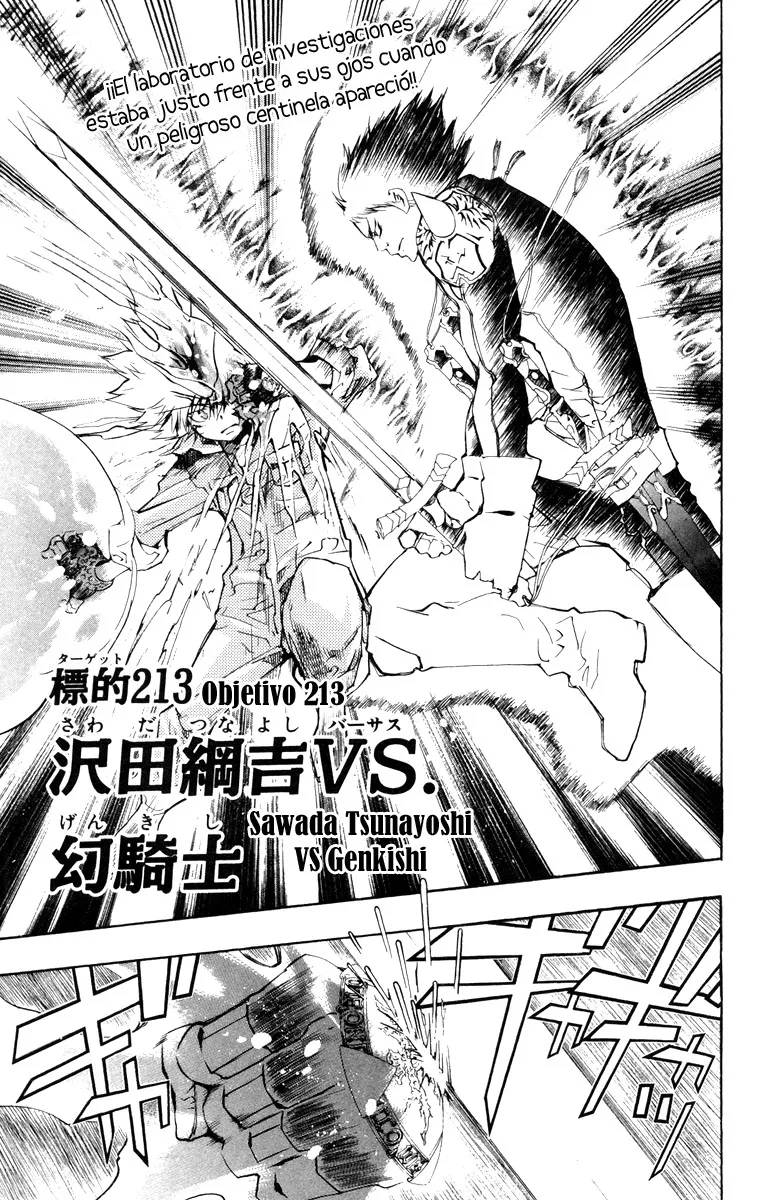 Katekyo Hitman Reborn! Capítulo 213 en Línea - página 1