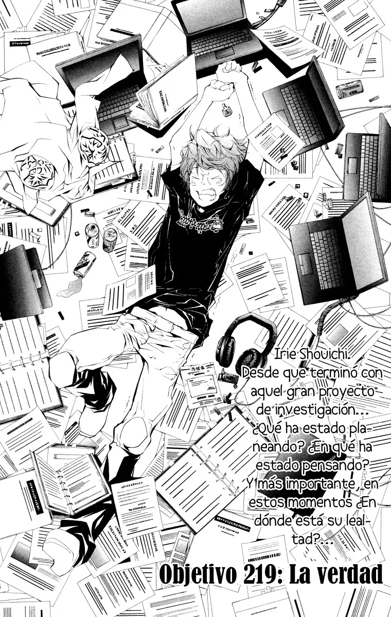 Katekyo Hitman Reborn! Capítulo 219 en Línea - página 1