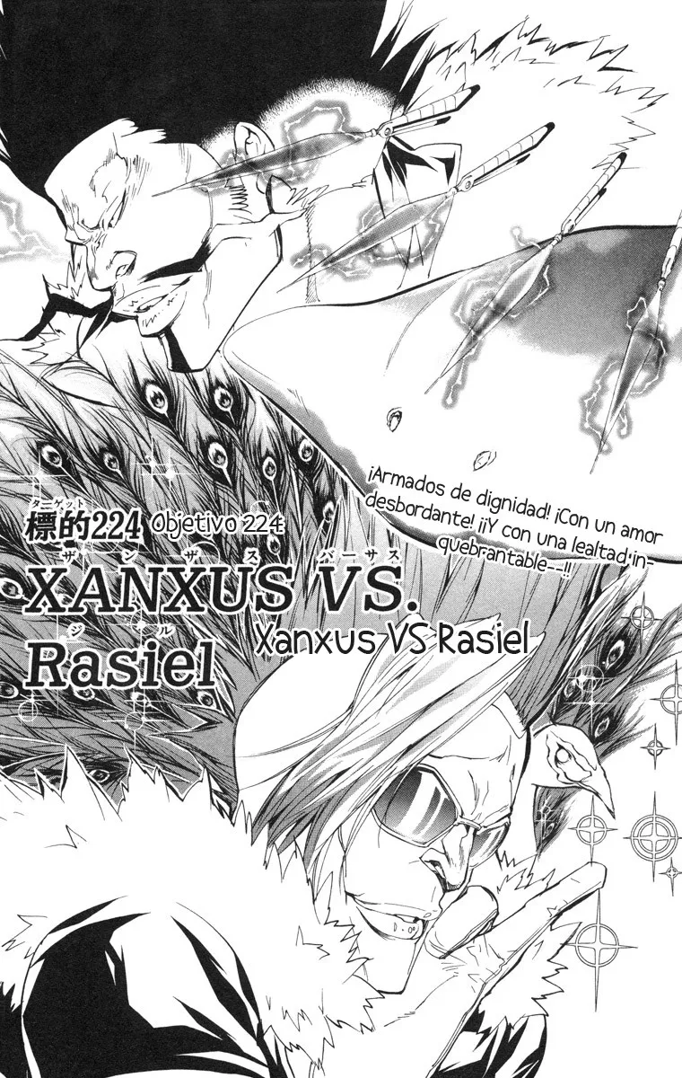 Katekyo Hitman Reborn! Capítulo 224 en Línea - página 1