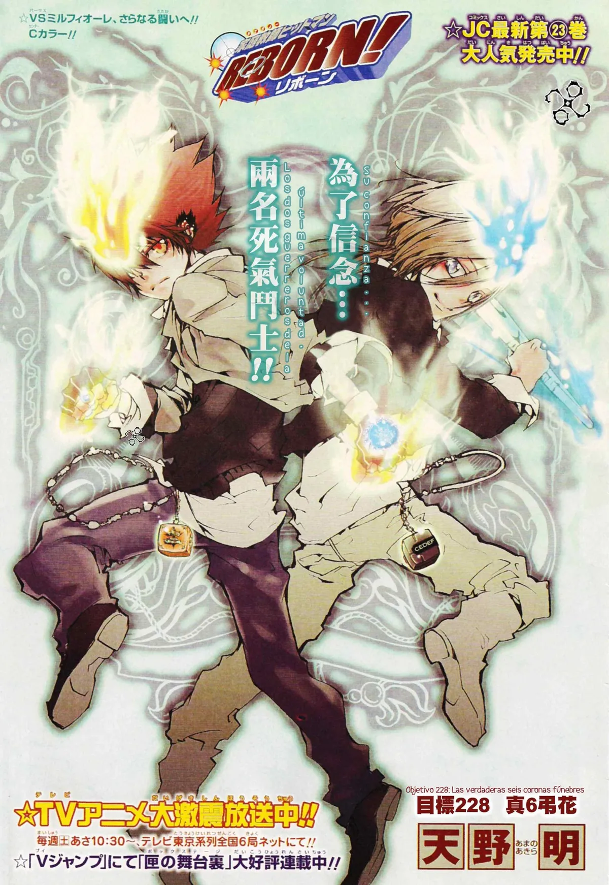 Katekyo Hitman Reborn! Capítulo 228 en Línea - página 1