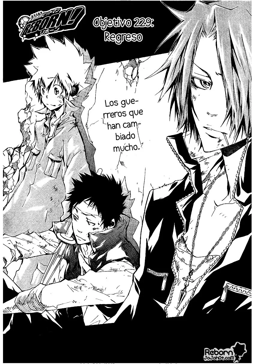Katekyo Hitman Reborn! Capítulo 229 en Línea - página 1