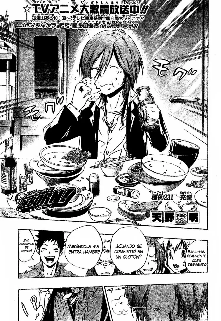 Katekyo Hitman Reborn! Capítulo 231 en Línea - página 1