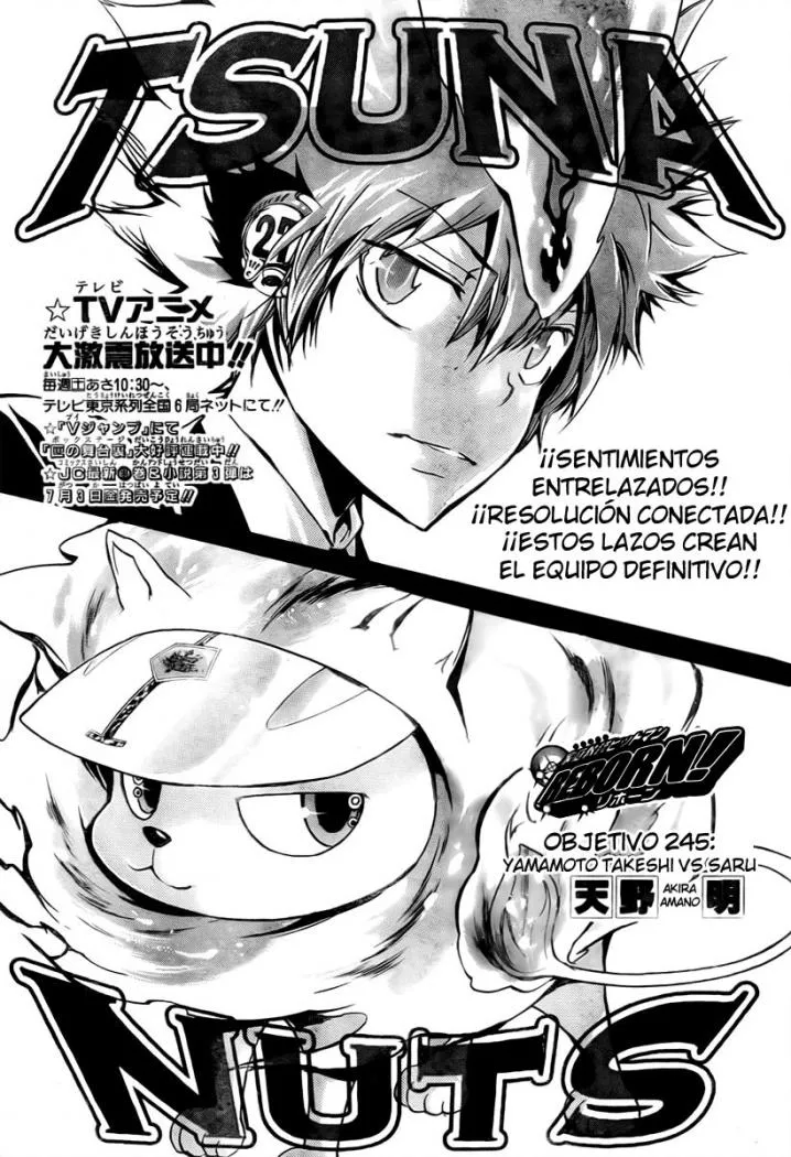 Katekyo Hitman Reborn! Capítulo 245 en Línea - página 1