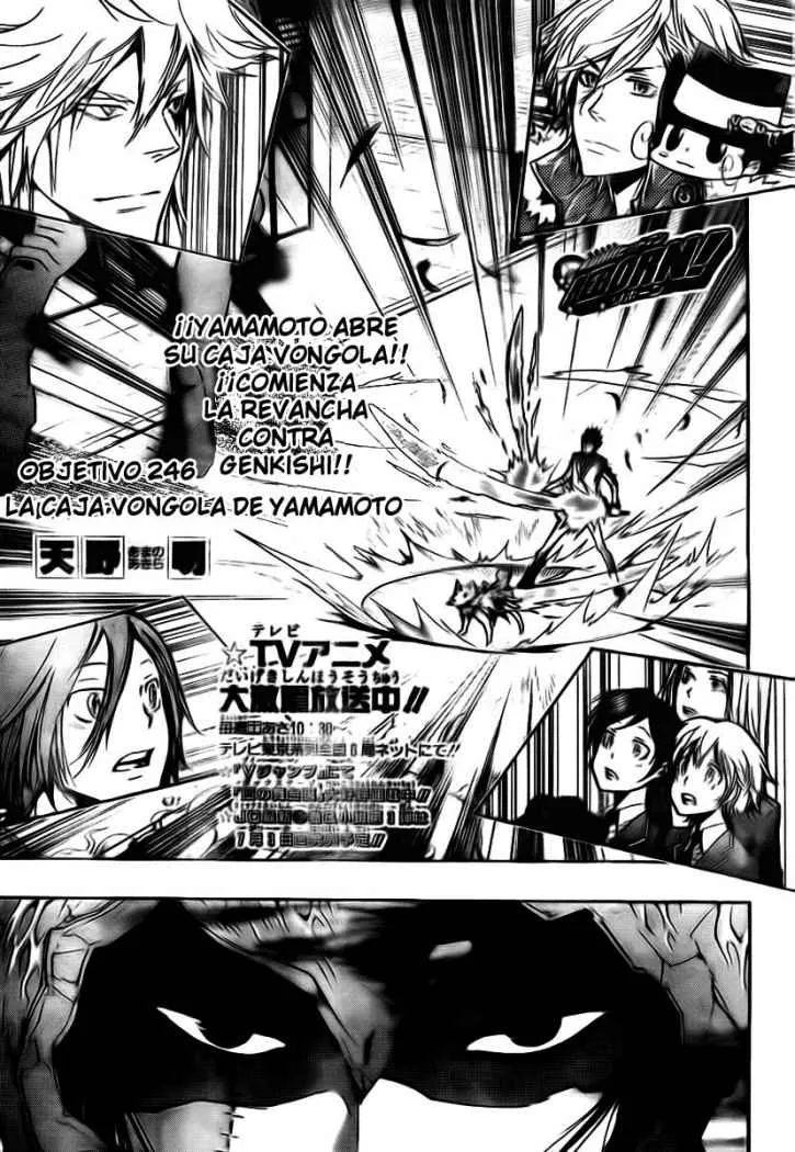 Katekyo Hitman Reborn! Capítulo 246 en Línea - página 1