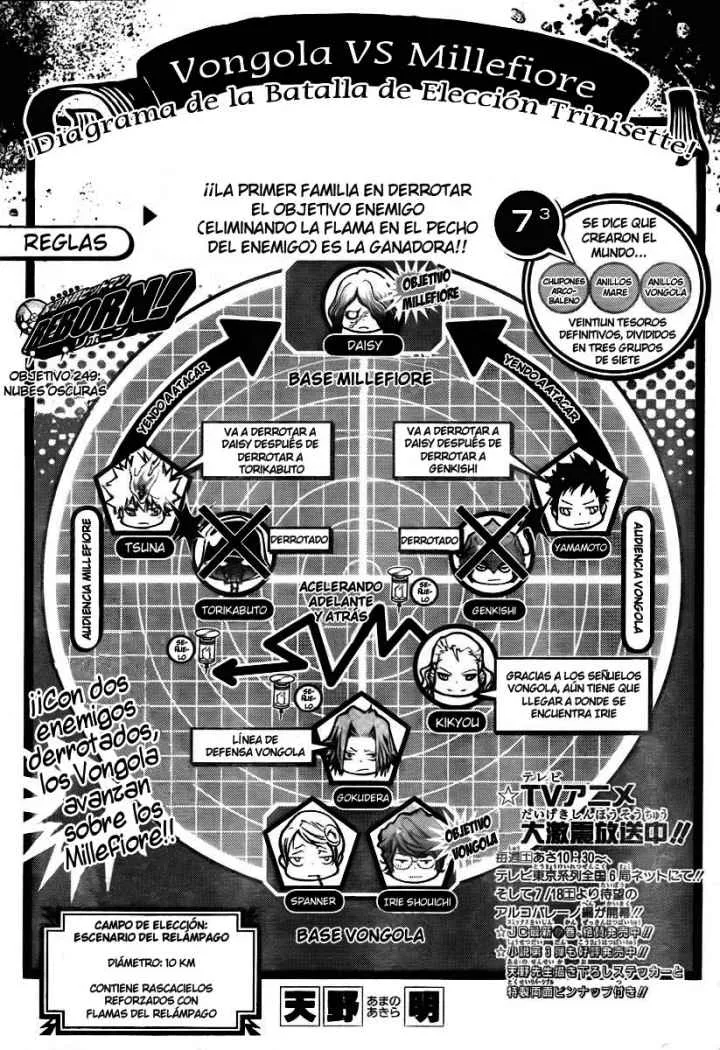 Katekyo Hitman Reborn! Capítulo 249 en Línea - página 1