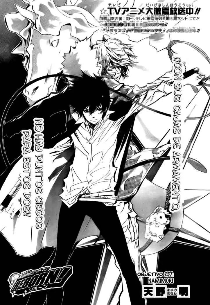 Katekyo Hitman Reborn! Capítulo 257 en Línea - página 1