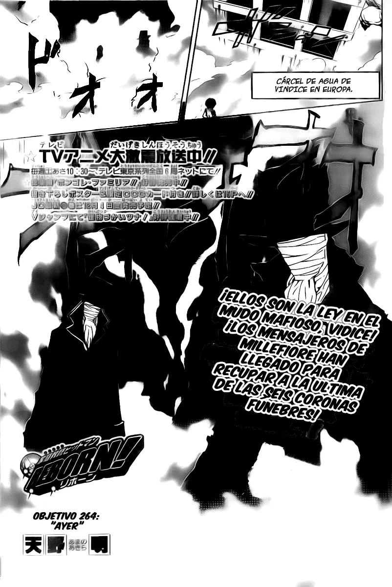 Katekyo Hitman Reborn! Capítulo 264 en Línea - página 1