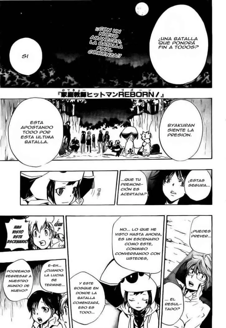 Katekyo Hitman Reborn! Capítulo 265 en Línea - página 1
