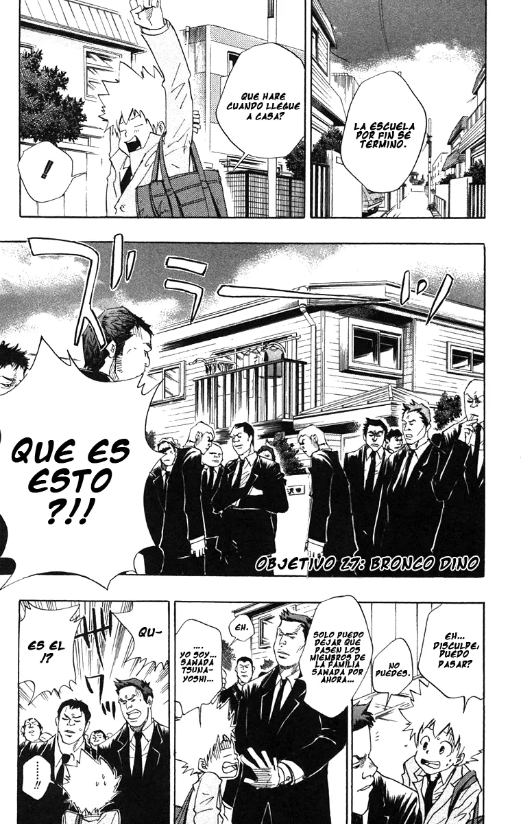 Katekyo Hitman Reborn! Capítulo 27 en Línea - página 1