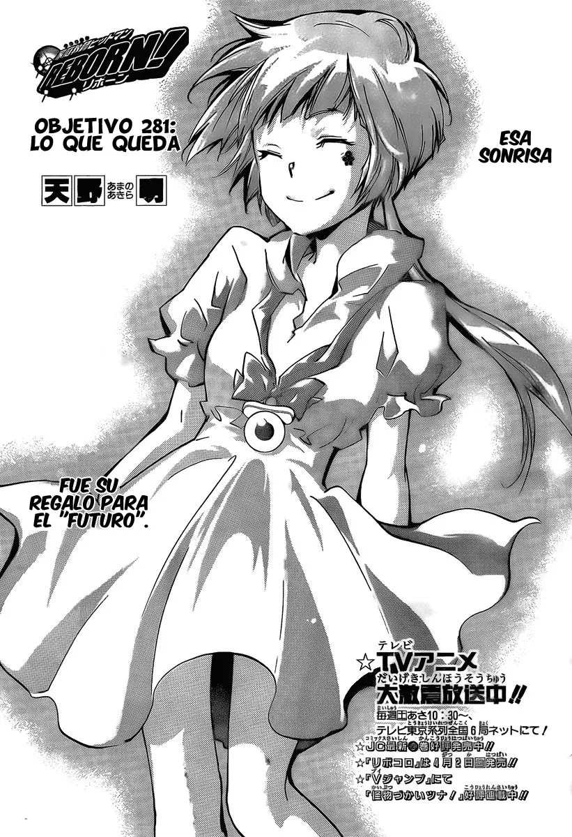 Katekyo Hitman Reborn! Capítulo 281 en Línea - página 1