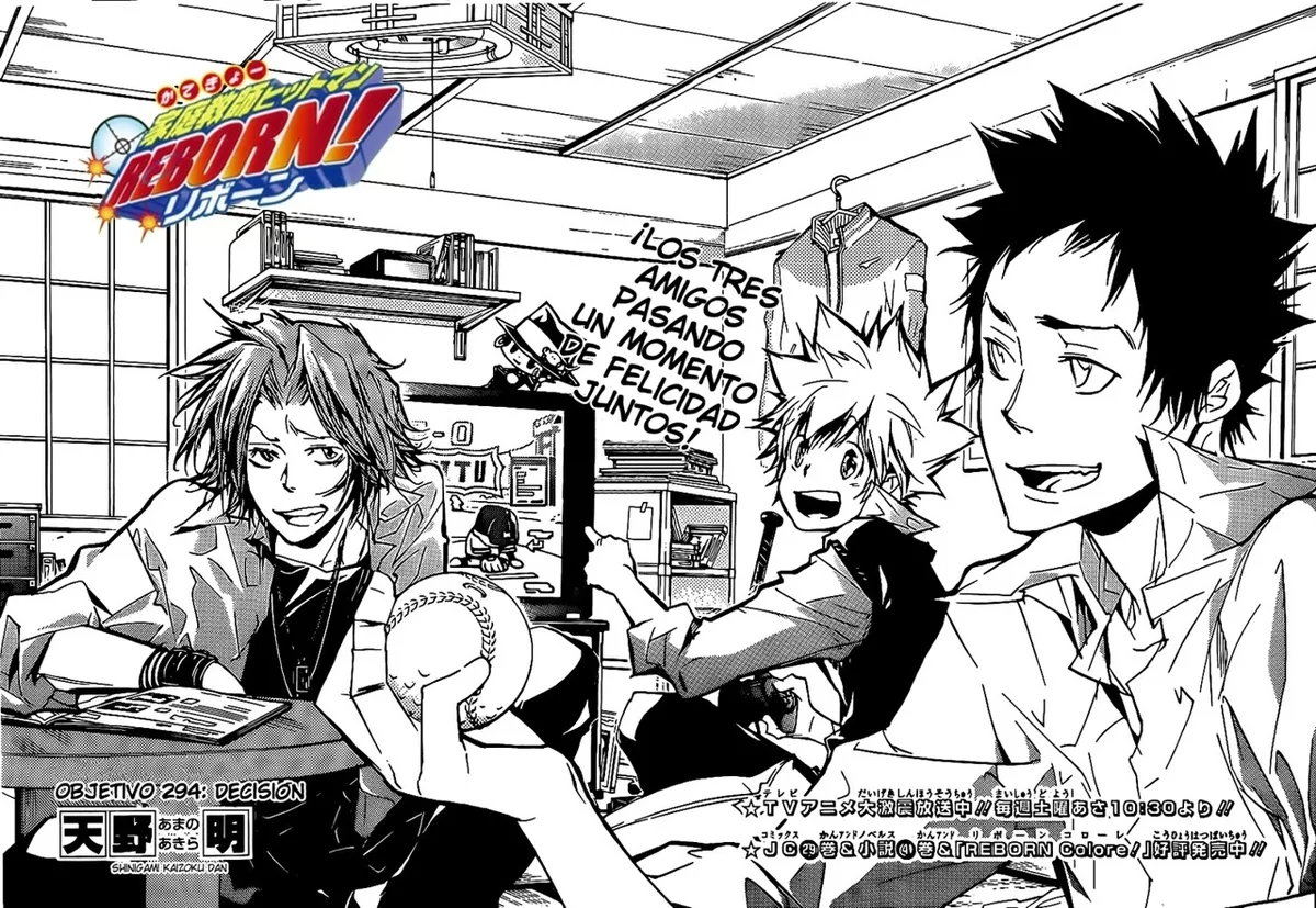 Katekyo Hitman Reborn! Capítulo 294 en Línea - página 1