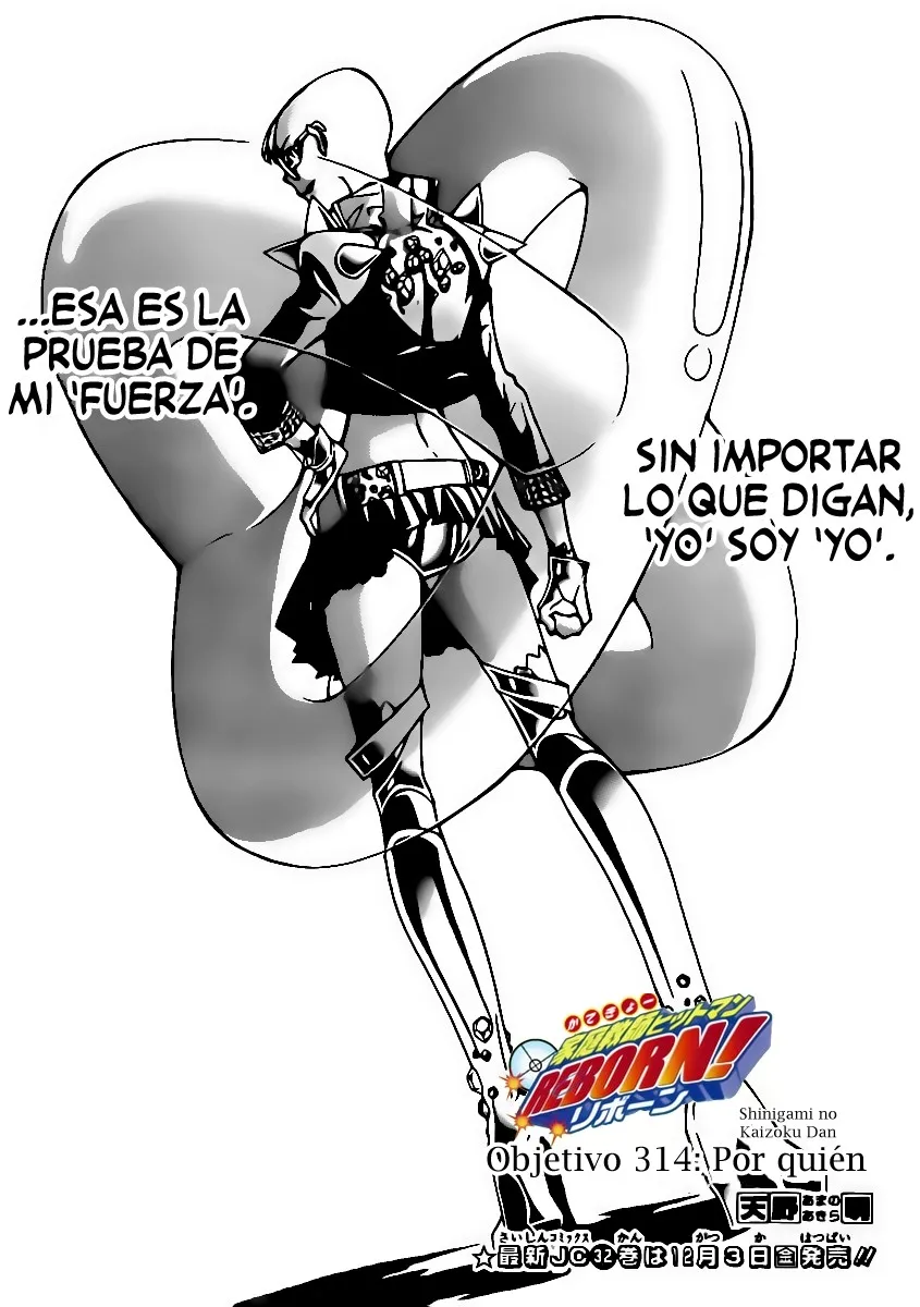 Katekyo Hitman Reborn! Capítulo 314 en Línea - página 1