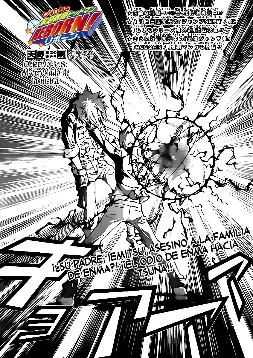 Katekyo Hitman Reborn! Capítulo 318 en Línea - página 1
