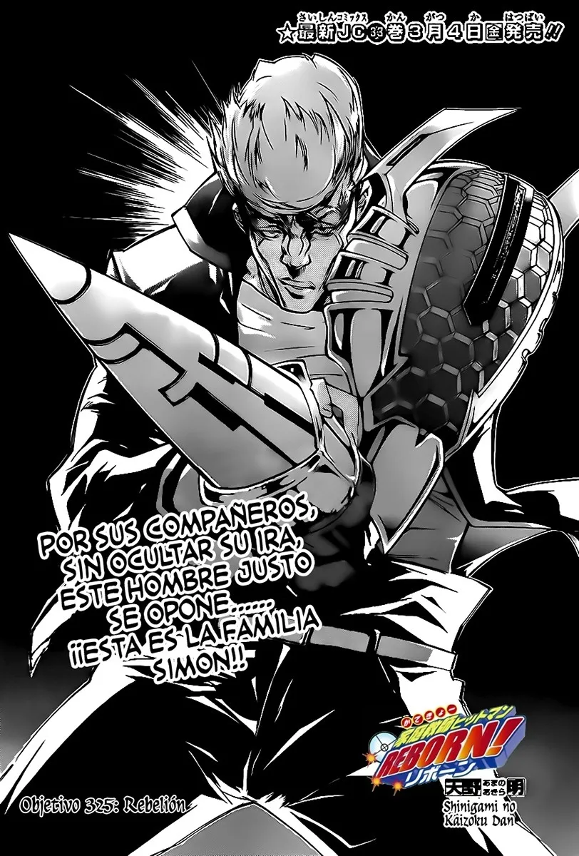 Katekyo Hitman Reborn! Capítulo 325 en Línea - página 1