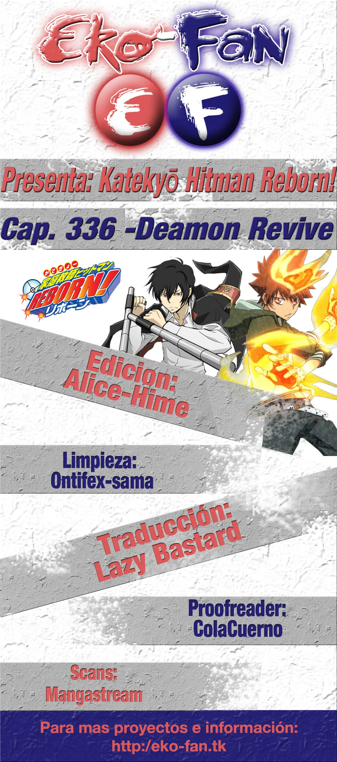 Katekyo Hitman Reborn! Capítulo 336 en Línea - página 1