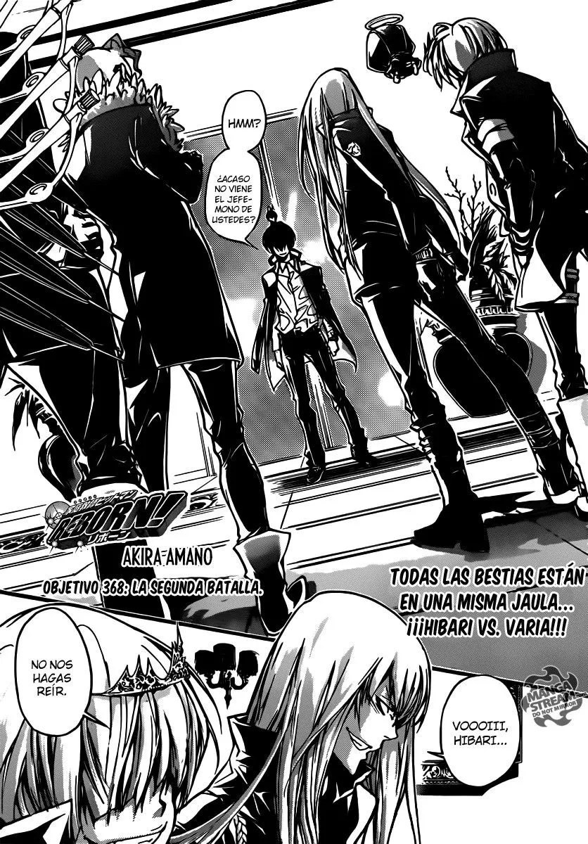Katekyo Hitman Reborn! Capítulo 368 en Línea - página 1