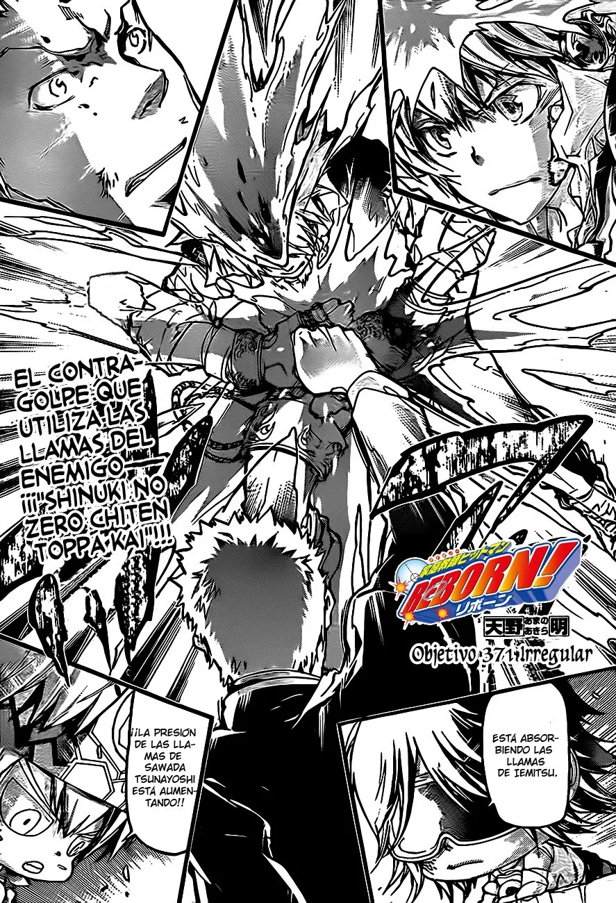 Katekyo Hitman Reborn! Capítulo 371 en Línea - página 1