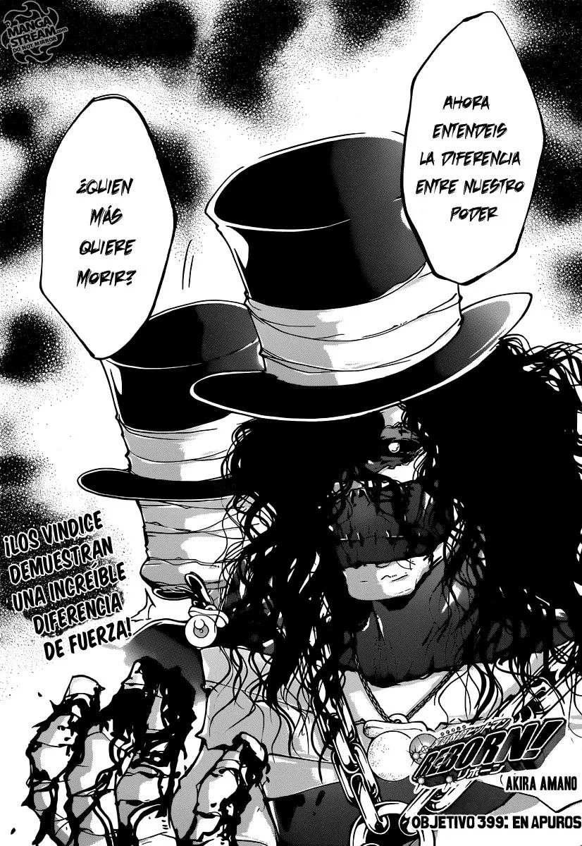 Katekyo Hitman Reborn! Capítulo 399 en Línea - página 1