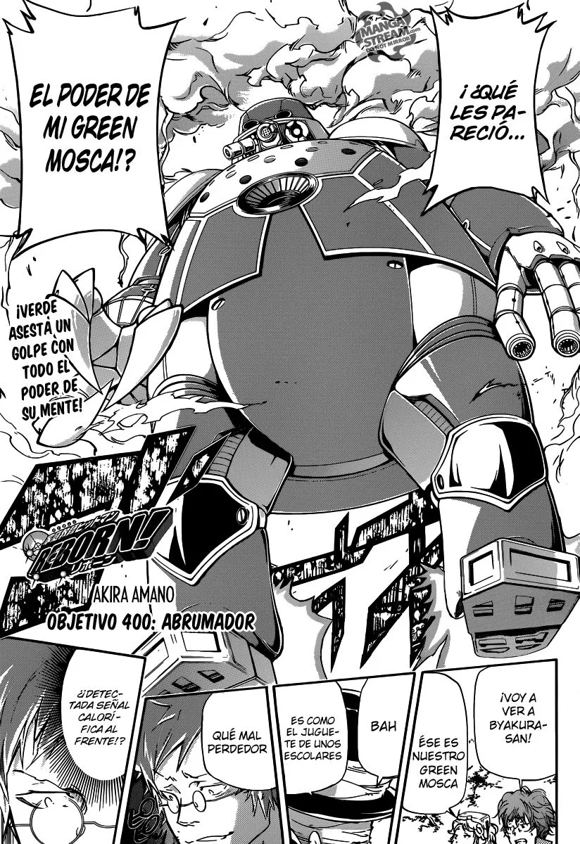 Katekyo Hitman Reborn! Capítulo 400 en Línea - página 1