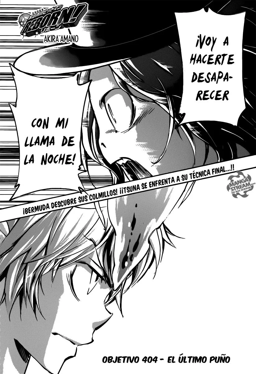 Katekyo Hitman Reborn! Capítulo 404 en Línea - página 1