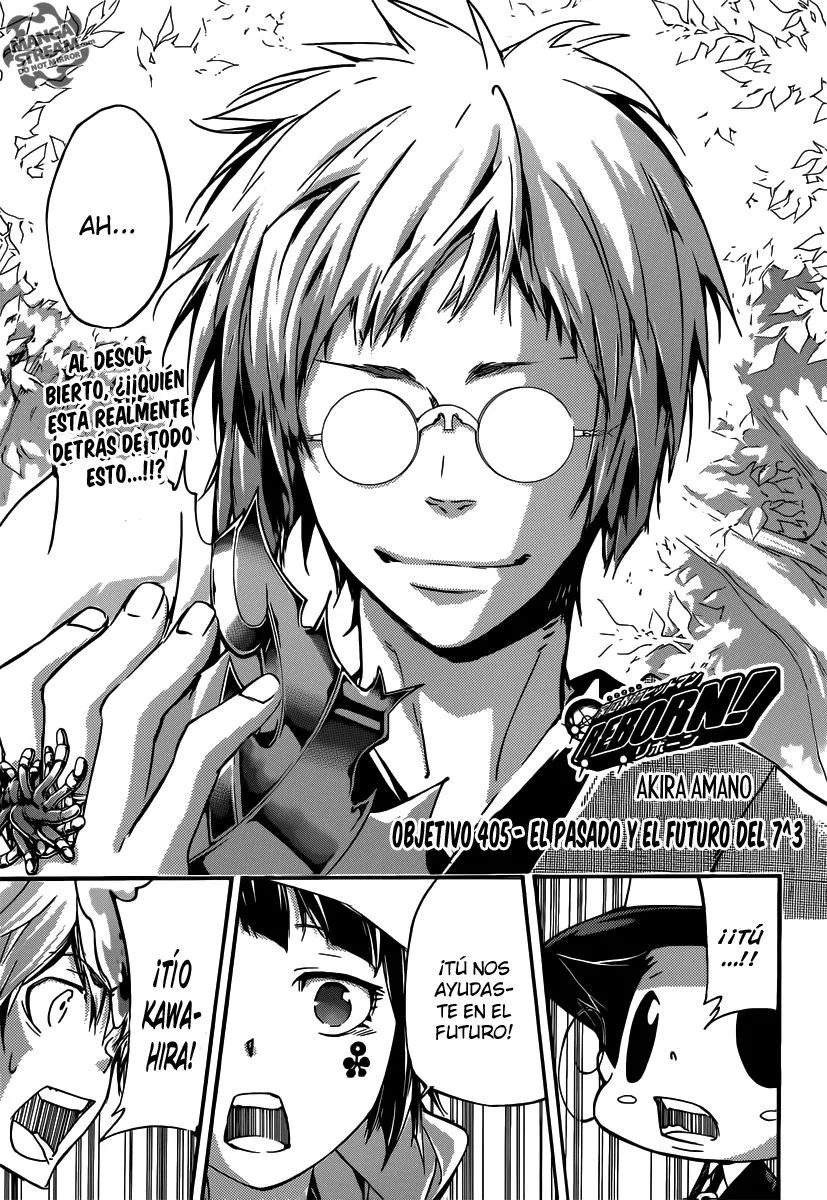 Katekyo Hitman Reborn! Capítulo 405 en Línea - página 1