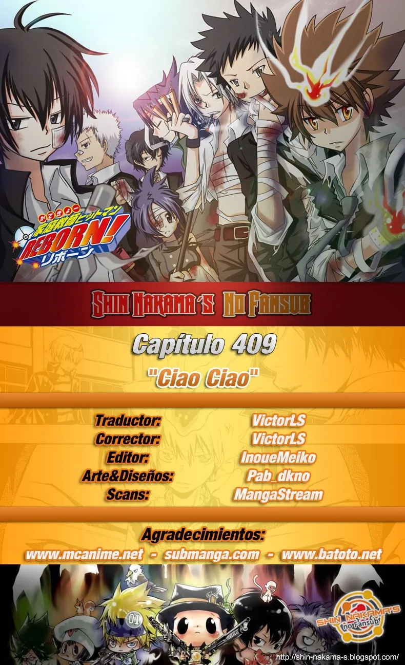 Katekyo Hitman Reborn! Capítulo 409 en Línea - página 1