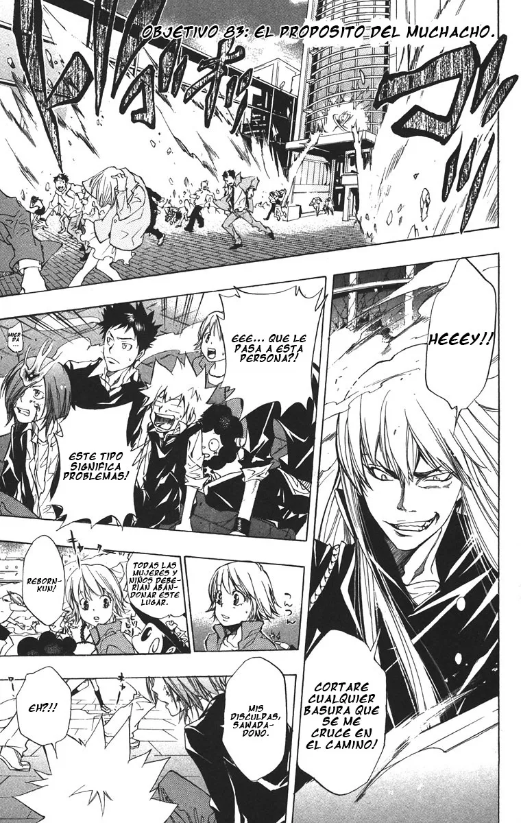 Katekyo Hitman Reborn! Capítulo 83 en Línea - página 1