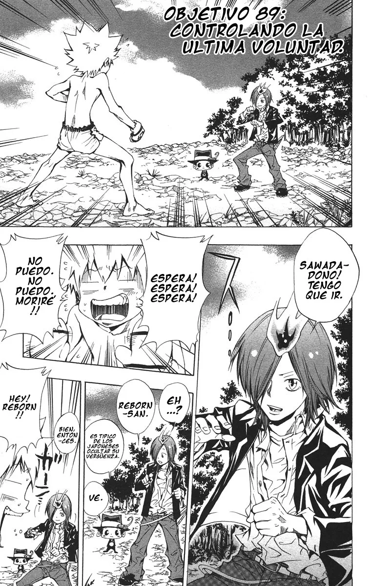 Katekyo Hitman Reborn! Capítulo 89 en Línea - página 1