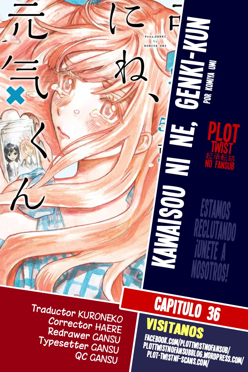 Kawaisou ni ne, Genki-kun Capítulo 36 en Línea - página 1
