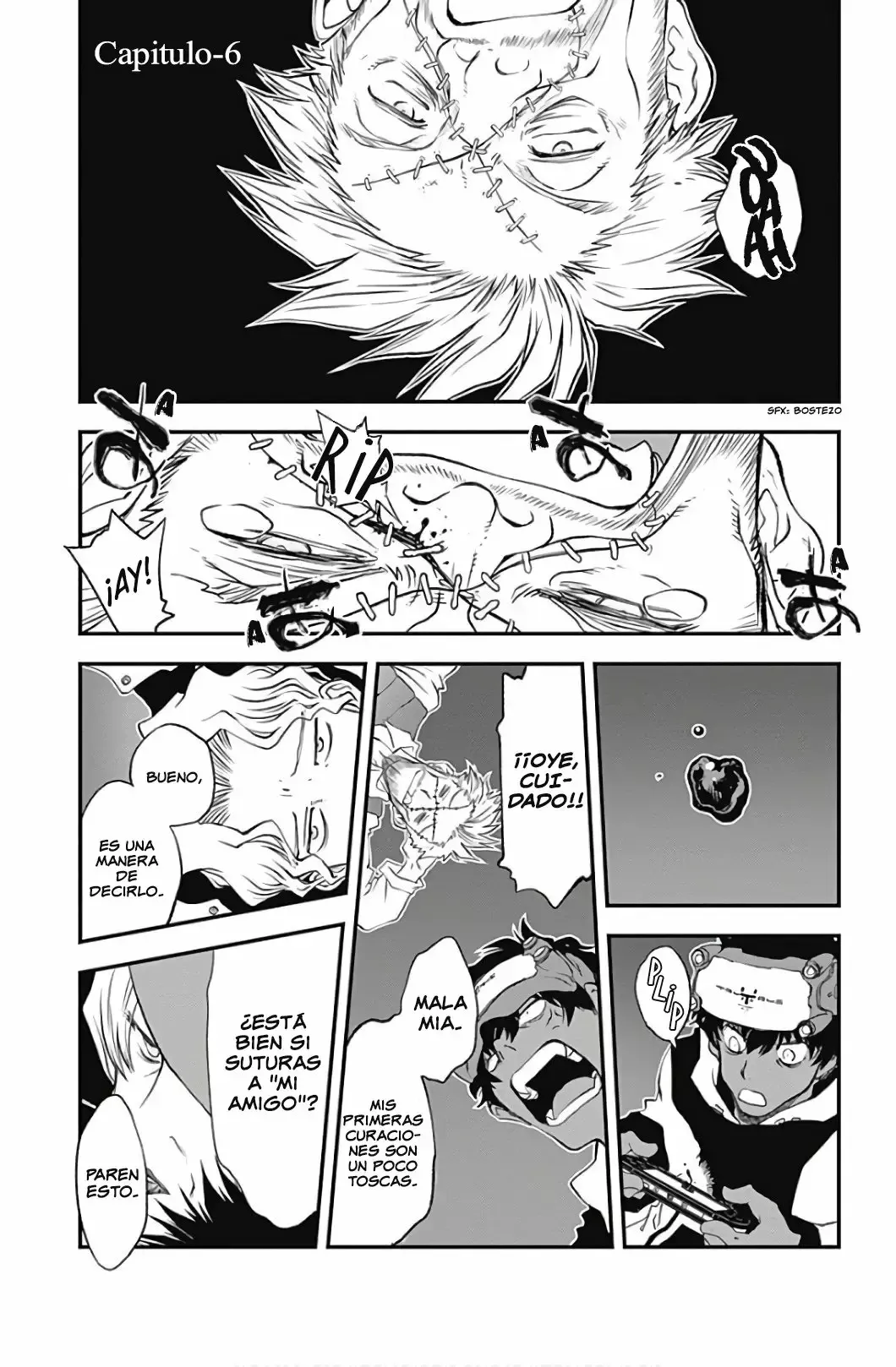 Kekkai Sensen Back 2 Back Capítulo 23 en Línea - página 1