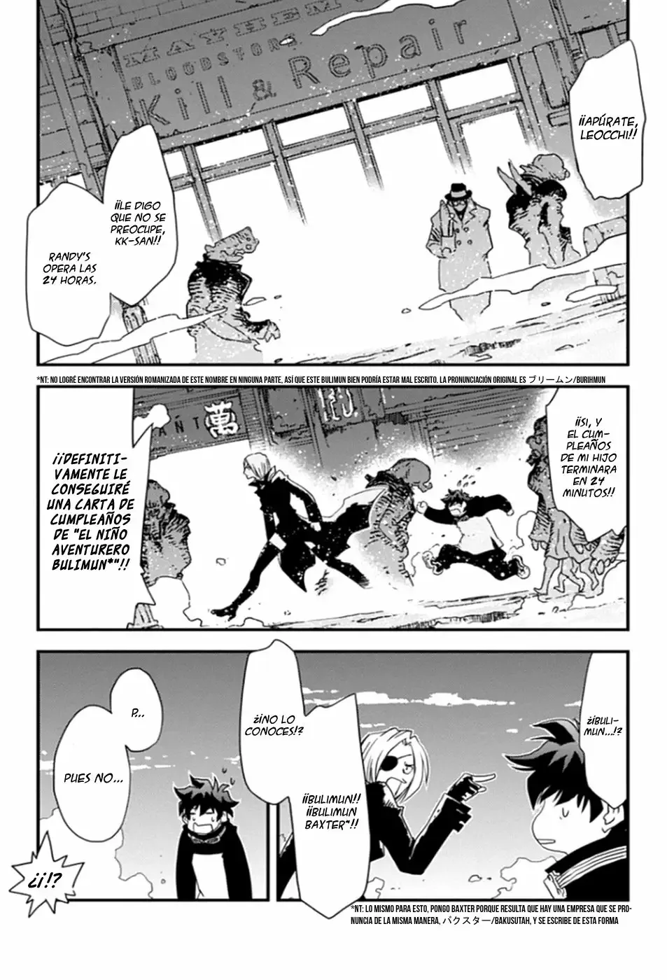 Kekkai Sensen Capítulo 13 en Línea - página 1