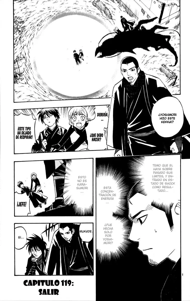 Kekkaishi Capítulo 119 en Línea - página 1