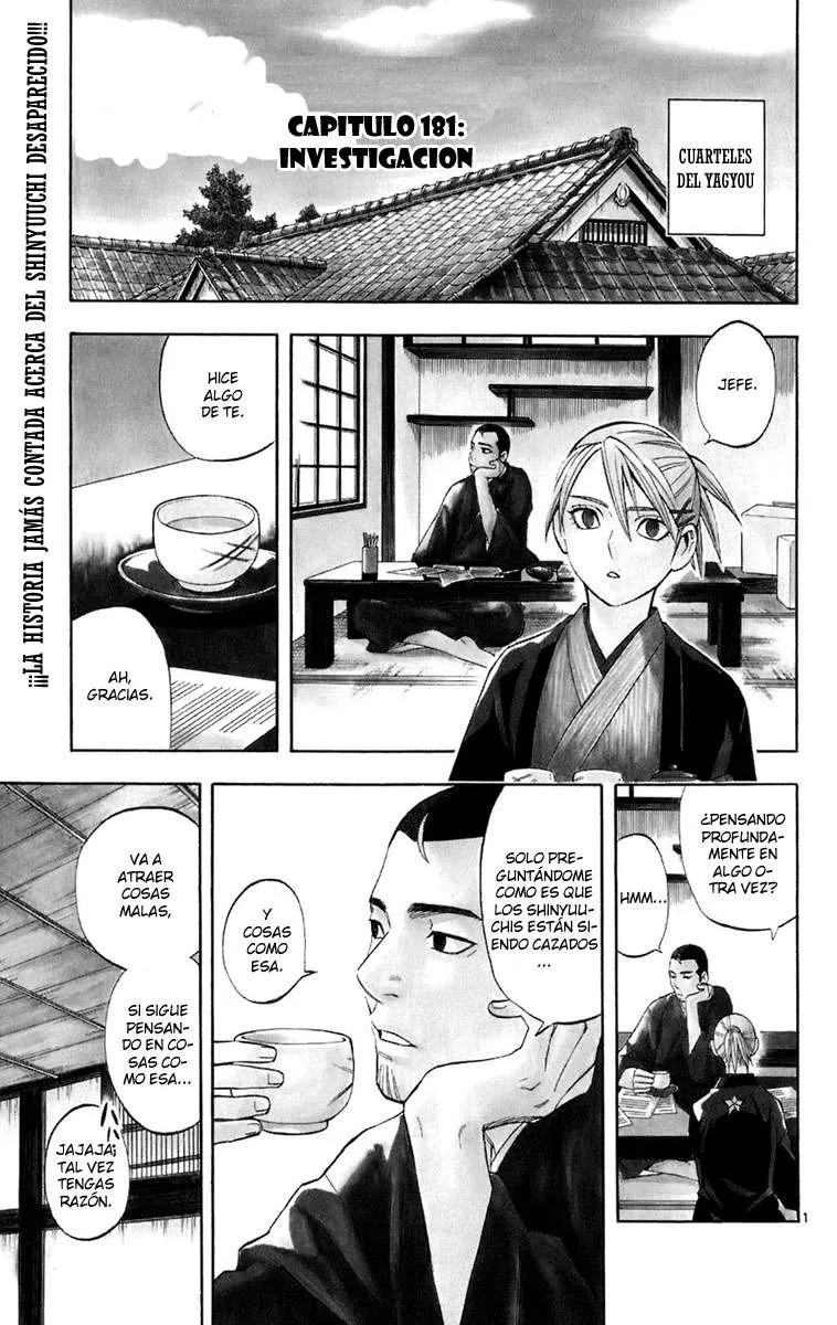 Kekkaishi Capítulo 181 en Línea - página 1