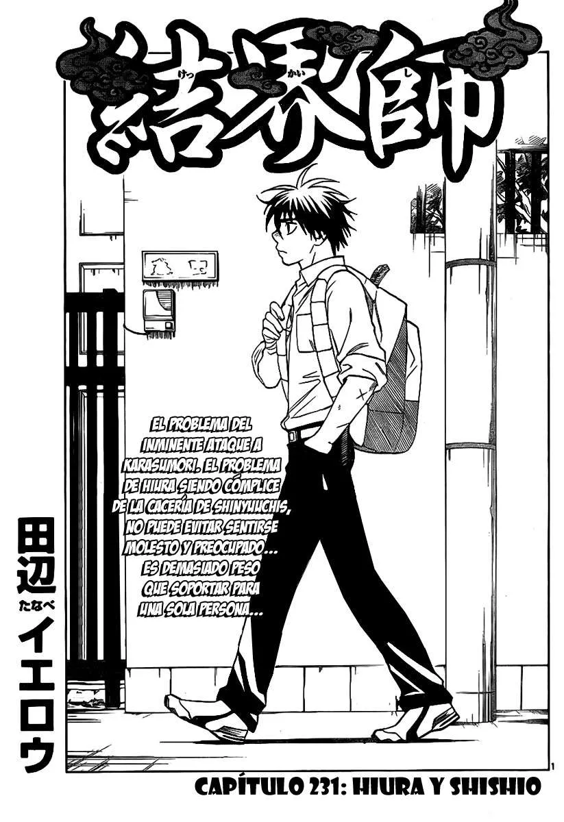 Kekkaishi Capítulo 231 en Línea - página 1