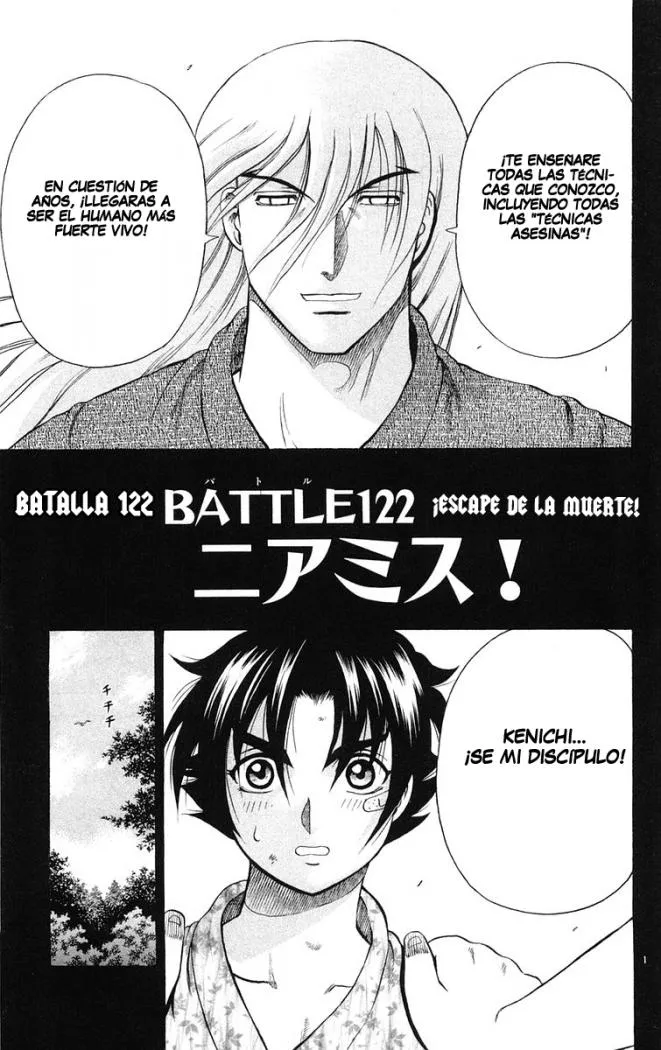 Ken'ichi, el discípulo más fuerte de la historia Capítulo 122 en Línea - página 1